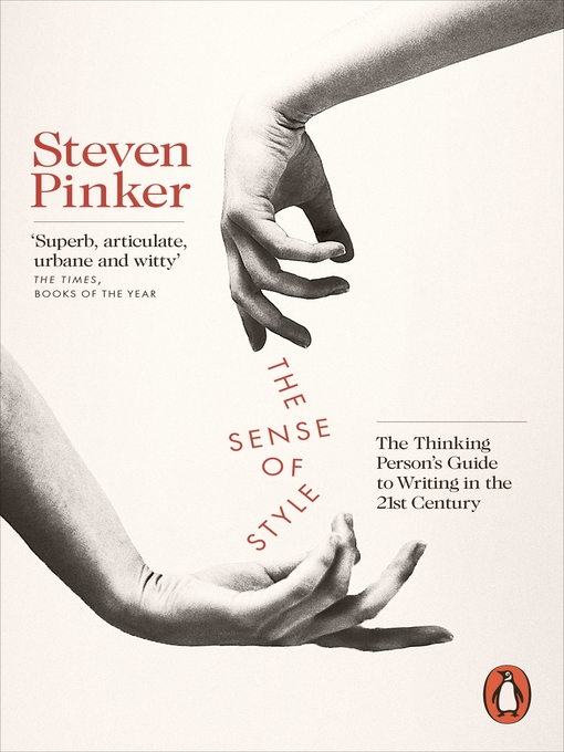 Title details for The Sense of Style by Steven Pinker - Wait list